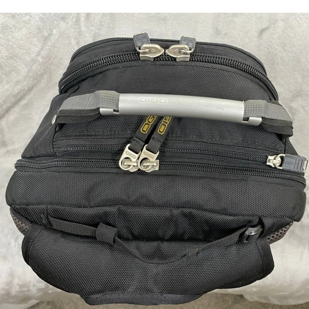 Ogio Airflow Axle Laptop Multi Pocket Bolt Pack Backpack Black Travel Motorcycle
